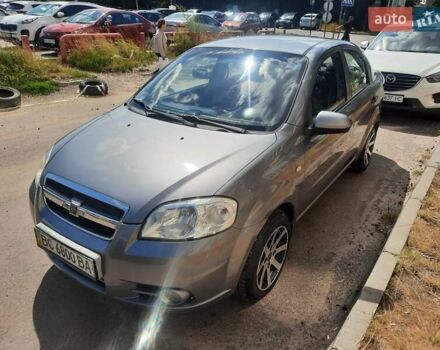 Серый Шевроле Авео, объемом двигателя 1.5 л и пробегом 223 тыс. км за 4500 $, фото 1 на Automoto.ua