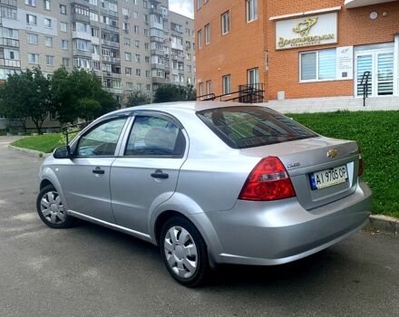 Серый Шевроле Авео, объемом двигателя 1.5 л и пробегом 210 тыс. км за 3500 $, фото 3 на Automoto.ua