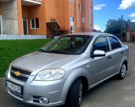Серый Шевроле Авео, объемом двигателя 1.5 л и пробегом 210 тыс. км за 3500 $, фото 2 на Automoto.ua
