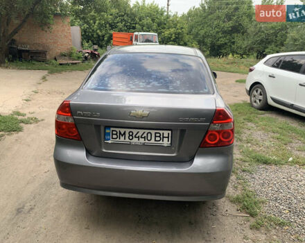 Серый Шевроле Авео, объемом двигателя 1.5 л и пробегом 202 тыс. км за 4100 $, фото 4 на Automoto.ua