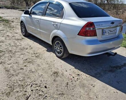Серый Шевроле Авео, объемом двигателя 1.6 л и пробегом 216 тыс. км за 3800 $, фото 7 на Automoto.ua