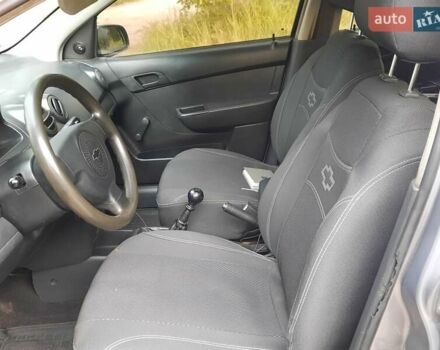 Серый Шевроле Авео, объемом двигателя 1.5 л и пробегом 350 тыс. км за 3300 $, фото 4 на Automoto.ua