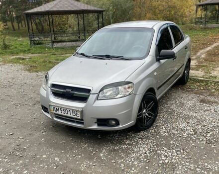 Серый Шевроле Авео, объемом двигателя 1.5 л и пробегом 235 тыс. км за 3900 $, фото 1 на Automoto.ua