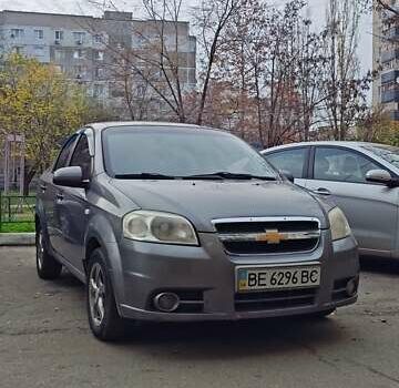 Серый Шевроле Авео, объемом двигателя 1.5 л и пробегом 179 тыс. км за 3200 $, фото 1 на Automoto.ua
