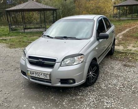 Серый Шевроле Авео, объемом двигателя 1.5 л и пробегом 235 тыс. км за 3900 $, фото 10 на Automoto.ua