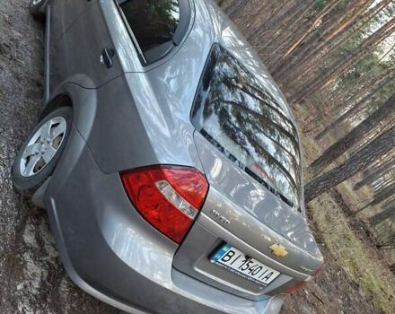 Серый Шевроле Авео, объемом двигателя 1.5 л и пробегом 194 тыс. км за 4000 $, фото 3 на Automoto.ua