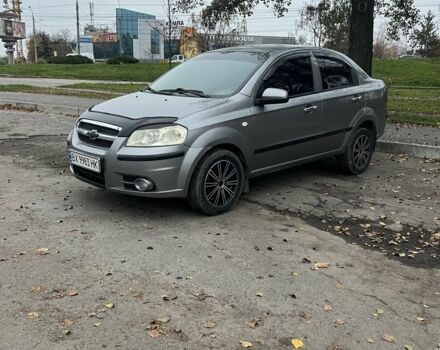 Серый Шевроле Авео, объемом двигателя 1.5 л и пробегом 195 тыс. км за 3500 $, фото 8 на Automoto.ua