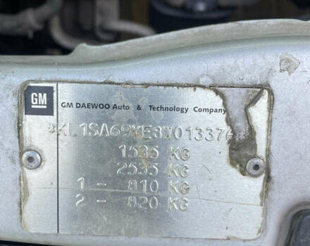 Серый Шевроле Авео, объемом двигателя 1.5 л и пробегом 193 тыс. км за 4100 $, фото 17 на Automoto.ua