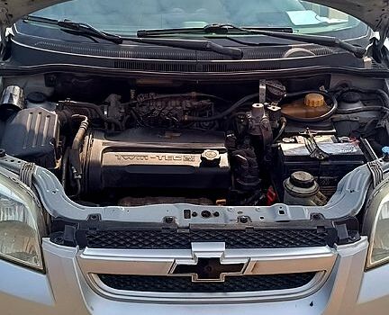 Серый Шевроле Авео, объемом двигателя 1.6 л и пробегом 252 тыс. км за 3350 $, фото 10 на Automoto.ua