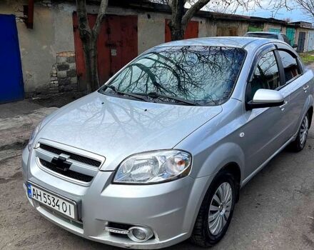 Серый Шевроле Авео, объемом двигателя 1.6 л и пробегом 128 тыс. км за 4500 $, фото 1 на Automoto.ua