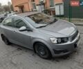 Серый Шевроле Авео, объемом двигателя 1.4 л и пробегом 147 тыс. км за 6400 $, фото 1 на Automoto.ua