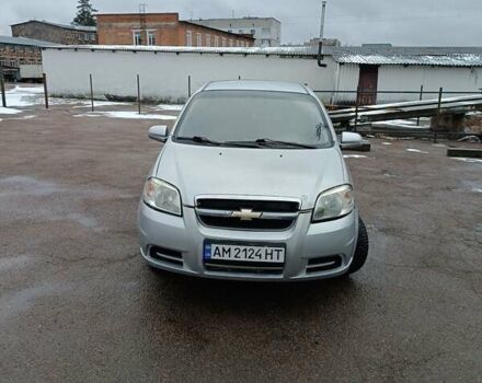 Серый Шевроле Авео, объемом двигателя 1.5 л и пробегом 284 тыс. км за 3500 $, фото 4 на Automoto.ua
