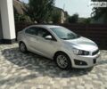 Серый Шевроле Авео, объемом двигателя 1.6 л и пробегом 199 тыс. км за 5500 $, фото 1 на Automoto.ua