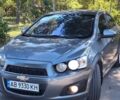 Серый Шевроле Авео, объемом двигателя 1.6 л и пробегом 238 тыс. км за 6300 $, фото 1 на Automoto.ua