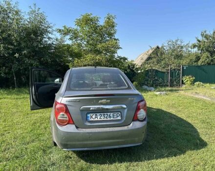 Серый Шевроле Авео, объемом двигателя 1.4 л и пробегом 196 тыс. км за 6000 $, фото 1 на Automoto.ua