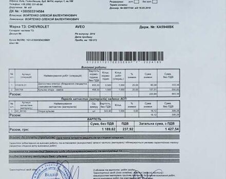 Сірий Шевроле Авео, об'ємом двигуна 1.8 л та пробігом 198 тис. км за 7200 $, фото 3 на Automoto.ua