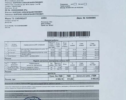 Сірий Шевроле Авео, об'ємом двигуна 1.8 л та пробігом 198 тис. км за 7200 $, фото 39 на Automoto.ua