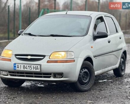 Сірий Шевроле Авео, об'ємом двигуна 1.15 л та пробігом 180 тис. км за 1350 $, фото 1 на Automoto.ua
