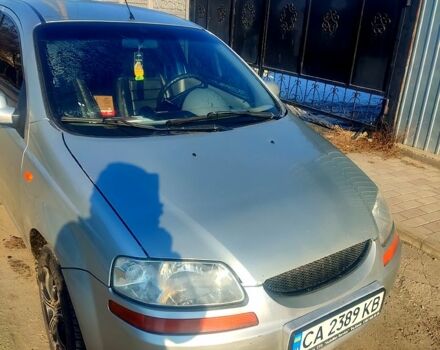 Серый Шевроле Авео, объемом двигателя 1.5 л и пробегом 210 тыс. км за 2400 $, фото 1 на Automoto.ua