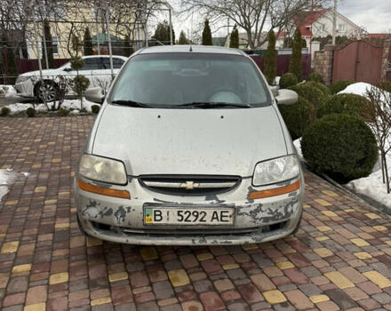 Сірий Шевроле Авео, об'ємом двигуна 1.5 л та пробігом 200 тис. км за 1750 $, фото 1 на Automoto.ua