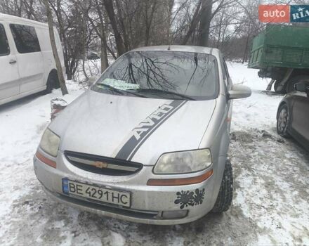 Серый Шевроле Авео, объемом двигателя 1.5 л и пробегом 295 тыс. км за 2999 $, фото 1 на Automoto.ua
