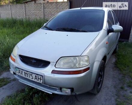 Серый Шевроле Авео, объемом двигателя 1.5 л и пробегом 100 тыс. км за 1500 $, фото 1 на Automoto.ua