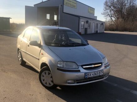 Серый Шевроле Авео, объемом двигателя 1.5 л и пробегом 258 тыс. км за 1650 $, фото 1 на Automoto.ua