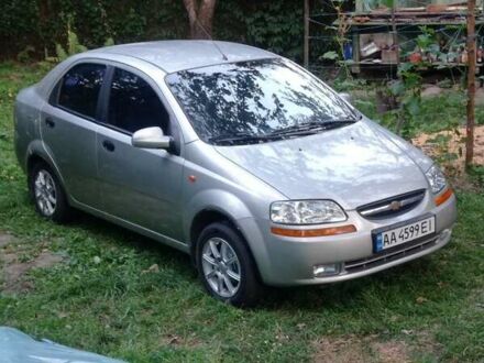 Серый Шевроле Авео, объемом двигателя 1.5 л и пробегом 132 тыс. км за 3500 $, фото 1 на Automoto.ua
