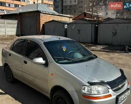 Серый Шевроле Авео, объемом двигателя 1.5 л и пробегом 215 тыс. км за 2200 $, фото 1 на Automoto.ua