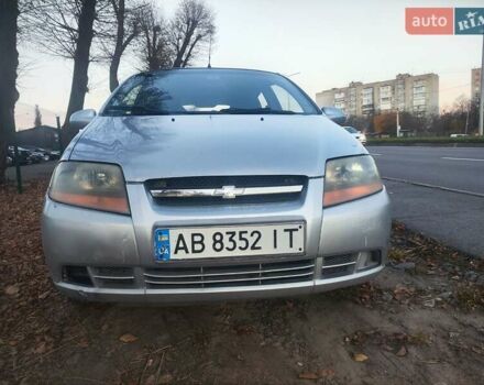 Серый Шевроле Авео, объемом двигателя 1.2 л и пробегом 284 тыс. км за 2500 $, фото 1 на Automoto.ua
