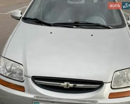 Серый Шевроле Авео, объемом двигателя 1.5 л и пробегом 168 тыс. км за 3800 $, фото 1 на Automoto.ua