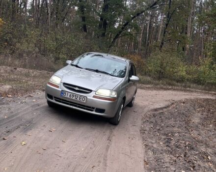 Серый Шевроле Авео, объемом двигателя 1.5 л и пробегом 262 тыс. км за 2399 $, фото 1 на Automoto.ua