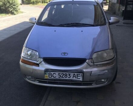 Серый Шевроле Авео, объемом двигателя 1.5 л и пробегом 200 тыс. км за 1400 $, фото 1 на Automoto.ua