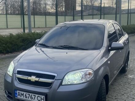 Сірий Шевроле Авео, об'ємом двигуна 1.4 л та пробігом 195 тис. км за 4500 $, фото 1 на Automoto.ua