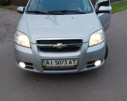 Серый Шевроле Авео, объемом двигателя 1.5 л и пробегом 260 тыс. км за 3999 $, фото 1 на Automoto.ua