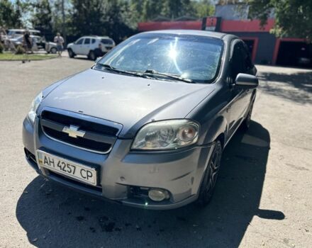 Серый Шевроле Авео, объемом двигателя 1.5 л и пробегом 200 тыс. км за 1500 $, фото 1 на Automoto.ua