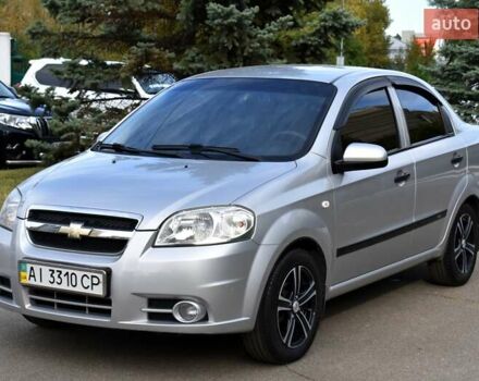Серый Шевроле Авео, объемом двигателя 1.5 л и пробегом 104 тыс. км за 4600 $, фото 1 на Automoto.ua