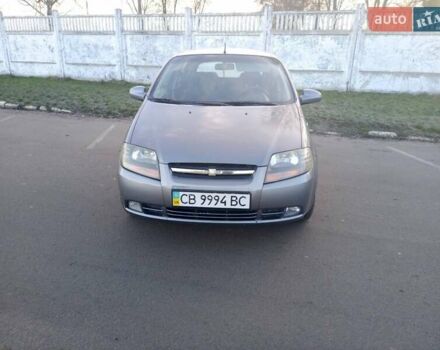Серый Шевроле Авео, объемом двигателя 1.5 л и пробегом 224 тыс. км за 3500 $, фото 1 на Automoto.ua