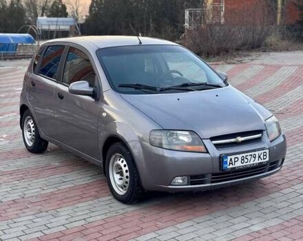Серый Шевроле Авео, объемом двигателя 1.5 л и пробегом 186 тыс. км за 3500 $, фото 1 на Automoto.ua