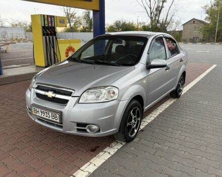 Серый Шевроле Авео, объемом двигателя 1.5 л и пробегом 215 тыс. км за 3850 $, фото 1 на Automoto.ua
