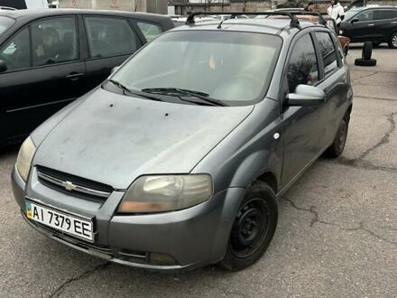 Серый Шевроле Авео, объемом двигателя 1.5 л и пробегом 170 тыс. км за 2600 $, фото 1 на Automoto.ua