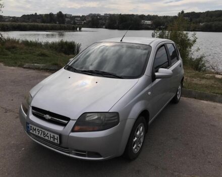 Серый Шевроле Авео, объемом двигателя 1.5 л и пробегом 80 тыс. км за 3500 $, фото 1 на Automoto.ua