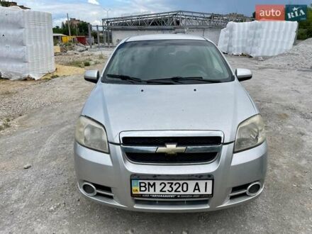Серый Шевроле Авео, объемом двигателя 1.5 л и пробегом 216 тыс. км за 4500 $, фото 1 на Automoto.ua