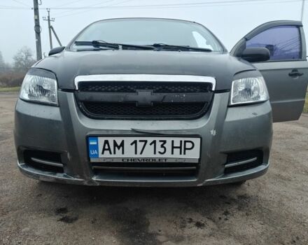Серый Шевроле Авео, объемом двигателя 1.5 л и пробегом 377 тыс. км за 2500 $, фото 1 на Automoto.ua