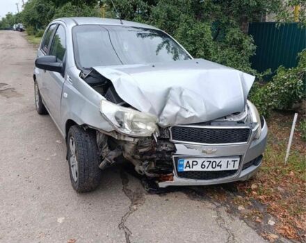 Серый Шевроле Авео, объемом двигателя 1.2 л и пробегом 200 тыс. км за 1400 $, фото 1 на Automoto.ua