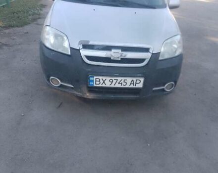 Серый Шевроле Авео, объемом двигателя 1.5 л и пробегом 280 тыс. км за 1600 $, фото 1 на Automoto.ua