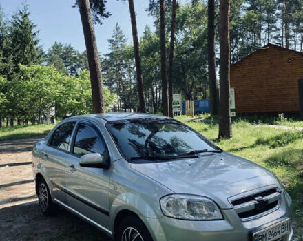 Серый Шевроле Авео, объемом двигателя 1.6 л и пробегом 188 тыс. км за 3900 $, фото 1 на Automoto.ua
