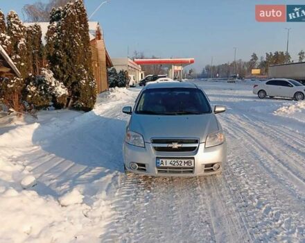 Серый Шевроле Авео, объемом двигателя 1.5 л и пробегом 290 тыс. км за 4800 $, фото 1 на Automoto.ua