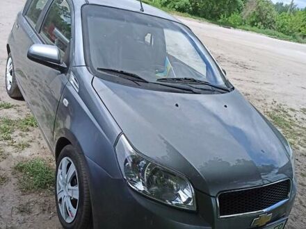 Серый Шевроле Авео, объемом двигателя 1.21 л и пробегом 160 тыс. км за 4600 $, фото 1 на Automoto.ua