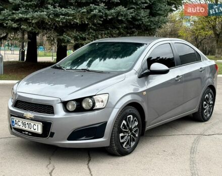 Серый Шевроле Авео, объемом двигателя 1.4 л и пробегом 195 тыс. км за 4950 $, фото 1 на Automoto.ua